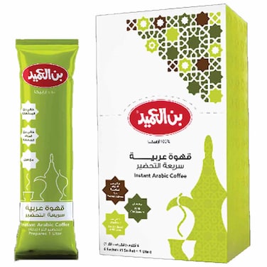 بن العميد قهوة عربية سريعة التحضير 24 غرام 6 حبات 