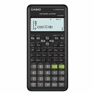 كاسيو آلة حاسبة علمية FX-570ES+ 417 وظيفة