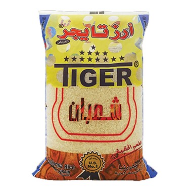 أرز تايجر متوسط الحبة 9 كغم