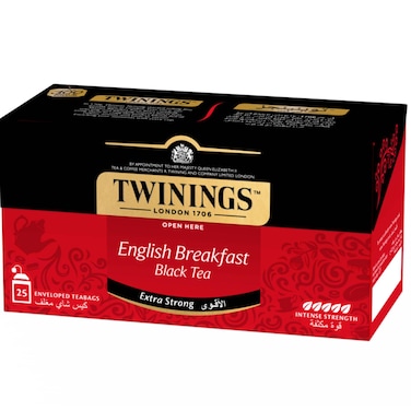 Twinings English Breakfast Tea Extra Strong 25 Bags
