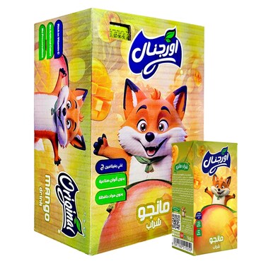 Original Juice Mango Flavor 125 Ml 18 Pieces