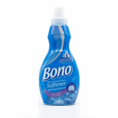 Bono Fabric Softener Concentrated Blue Sky 1.5 Liter Blue