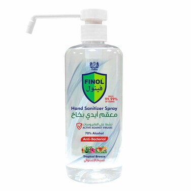 Finol Hand Sanitizer Spray Tropical Breeze 500 Ml