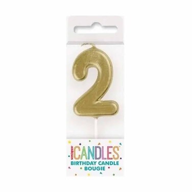 Candle Birthday Number 2