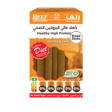 كعك عالي البروتين ريف