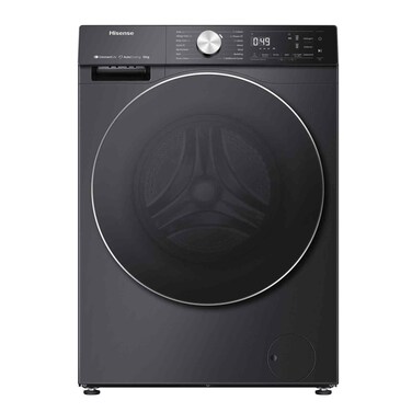 هايسنس غسالة موديل WF5S1245BB سعة 12 كغم لون أسود