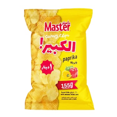 ماستر الكبير شيبس باربيكا 180 غرام