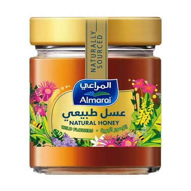 المراعي عسل طبيعي الزهور 250 غرام