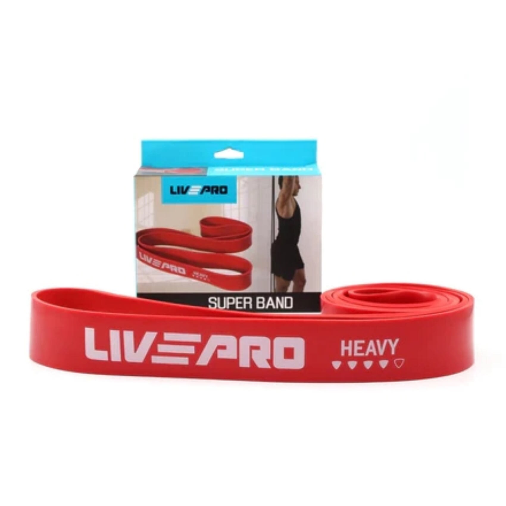 Liveup Resistance Band 2080x45x4.5 Mm Level 50 product thumbnail 2
