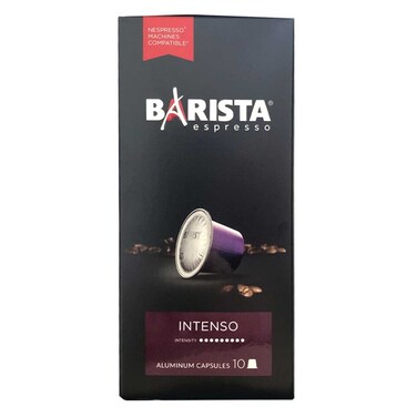 Barista Espresso Coffee Capsules Intenso 10 Caps