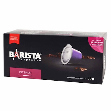 Barista Coffee Capsules Intenso Espresso 20 Cap