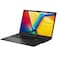 آسوس لابتوب E1504FA-NJ287 فيفو بوك جو شاشة 15 بوصة FHD معالج ريزن 5 7520U ذاكرة 8 جيجابايت قرص SSD بسعة 512 جيجابايت لون أسود
