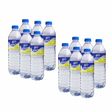 كنزي مياه 600 مل  عدد 12