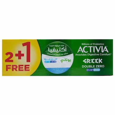 اكتيفيا زبادي يوناني 150 غرام عدد 3