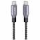 Anker Cable USB Type C To USB Type C 240 Watt 3Ft Gray
