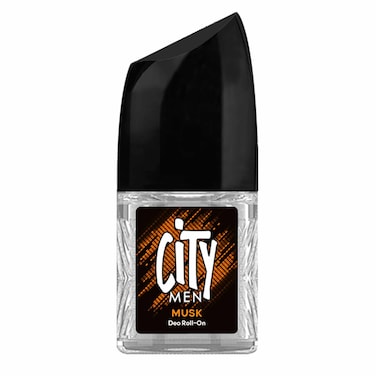 City Men Deodorant Roll On Musk 50 Ml