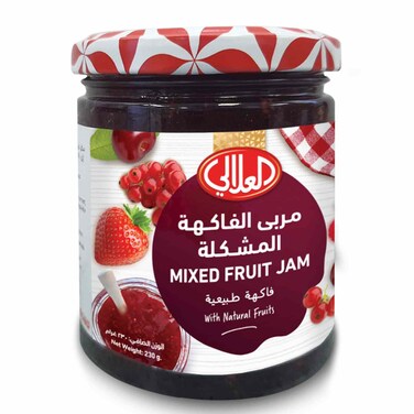 Alalali Jam Mixed Fruits 230 Gram