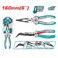Total Bent Nose Pliers 6 Inch