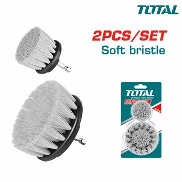 Total Drill Brush Set 2Pcs Soft