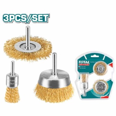 Total Drill Brush Set 3Pcs For Cleaning