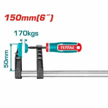 توتال مربط نجارين نوع F مقاس 50×150 ملم