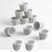 Cawa Traditional Cups With Arabic Pattern 12 Pieces