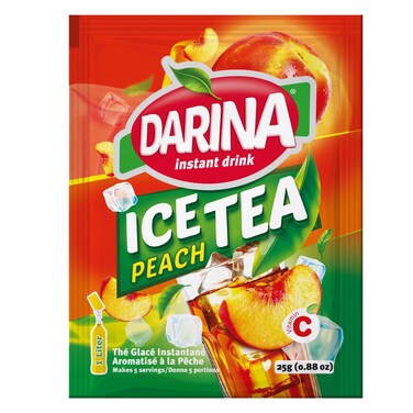 Darina Instent Drink Ice Tea Peach 25 Gram