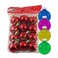 Christmas Ball Decoration 3 Cm 20 Ball Multi Color In The Bag 
