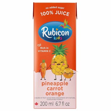 Rubicon Pineapple Carrot And Orange 200M
