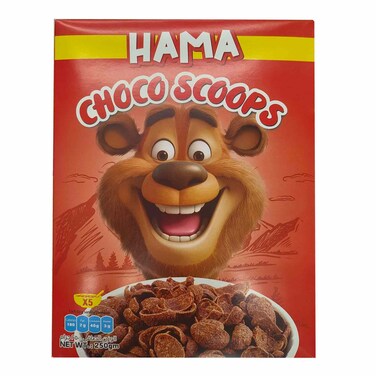 هاما حبوب الافطار شوكو سكوب 250 غرام