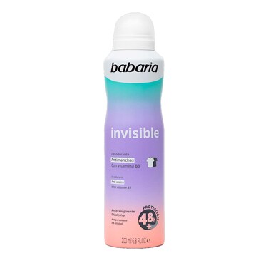 Babaria Invisible Deodorant Spray 200 Ml