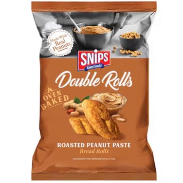 Snips Double Rolls Peanut 60 Gram