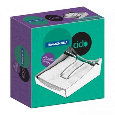 TRAMONTINA NAPKIN HOLDER SS 19CM