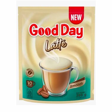 Good Day Latte Coffee Sachets 28 Gram 10 Pieces
