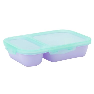 Smash Lunch Box Bento Purple And Turq Color