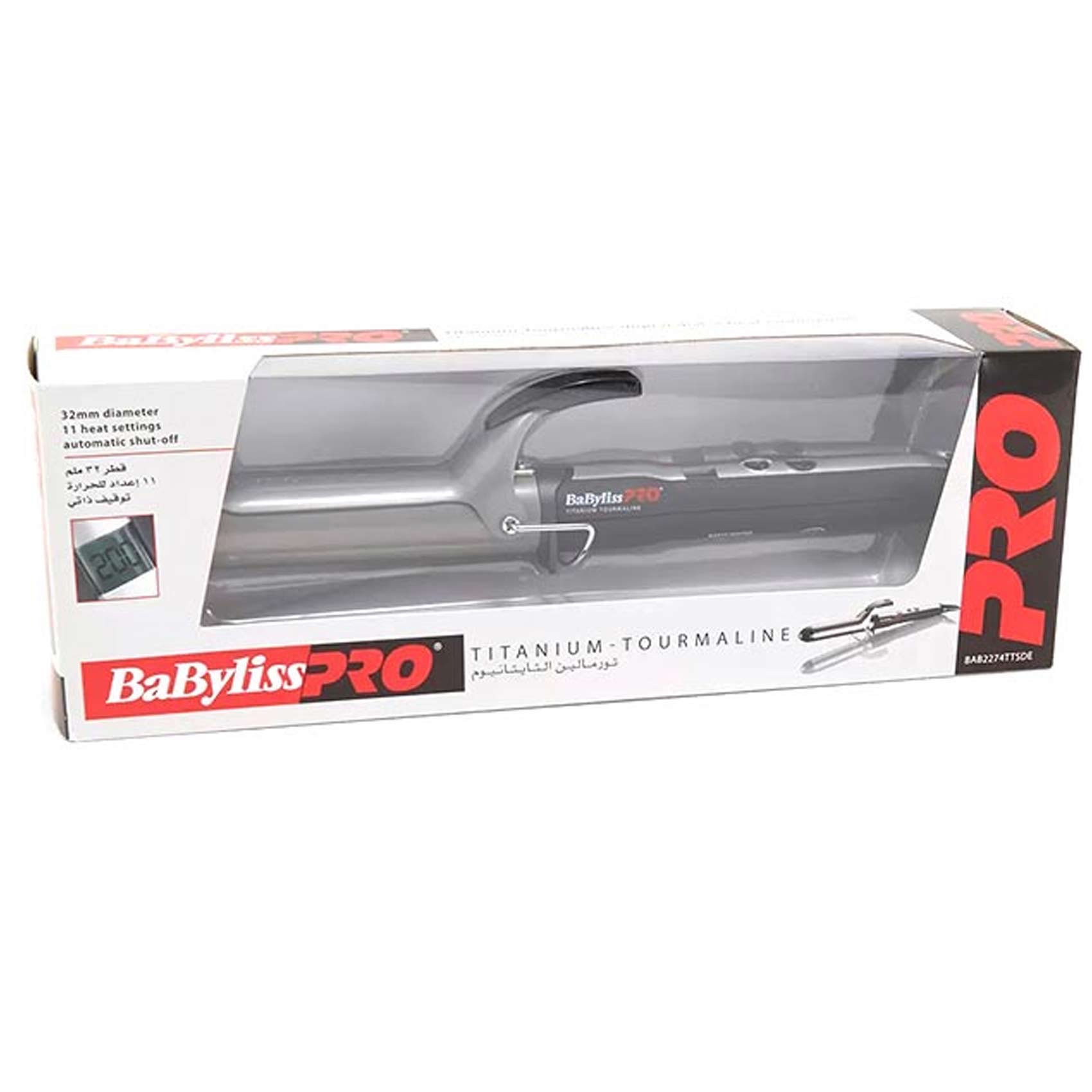 Babyliss Pro Curl Definer And Digital Curling Iron With Titanium Tourmaline Technology 16mm Model BAB2271 product thumbnail 2