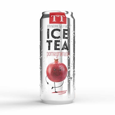 Tea Time Iced Tea Pomegranate Flavor 330 Ml