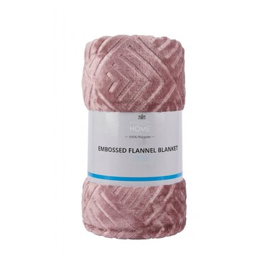 La Collection Blanket Double Mauve 200*220 Cm