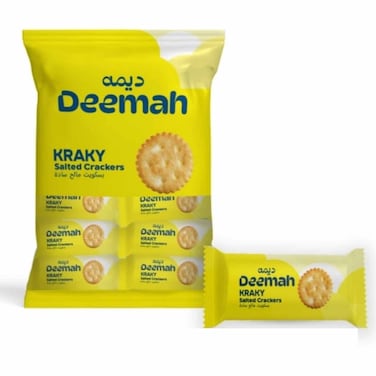 Deema Kraky Salty Crackers 39g 12 pieces
