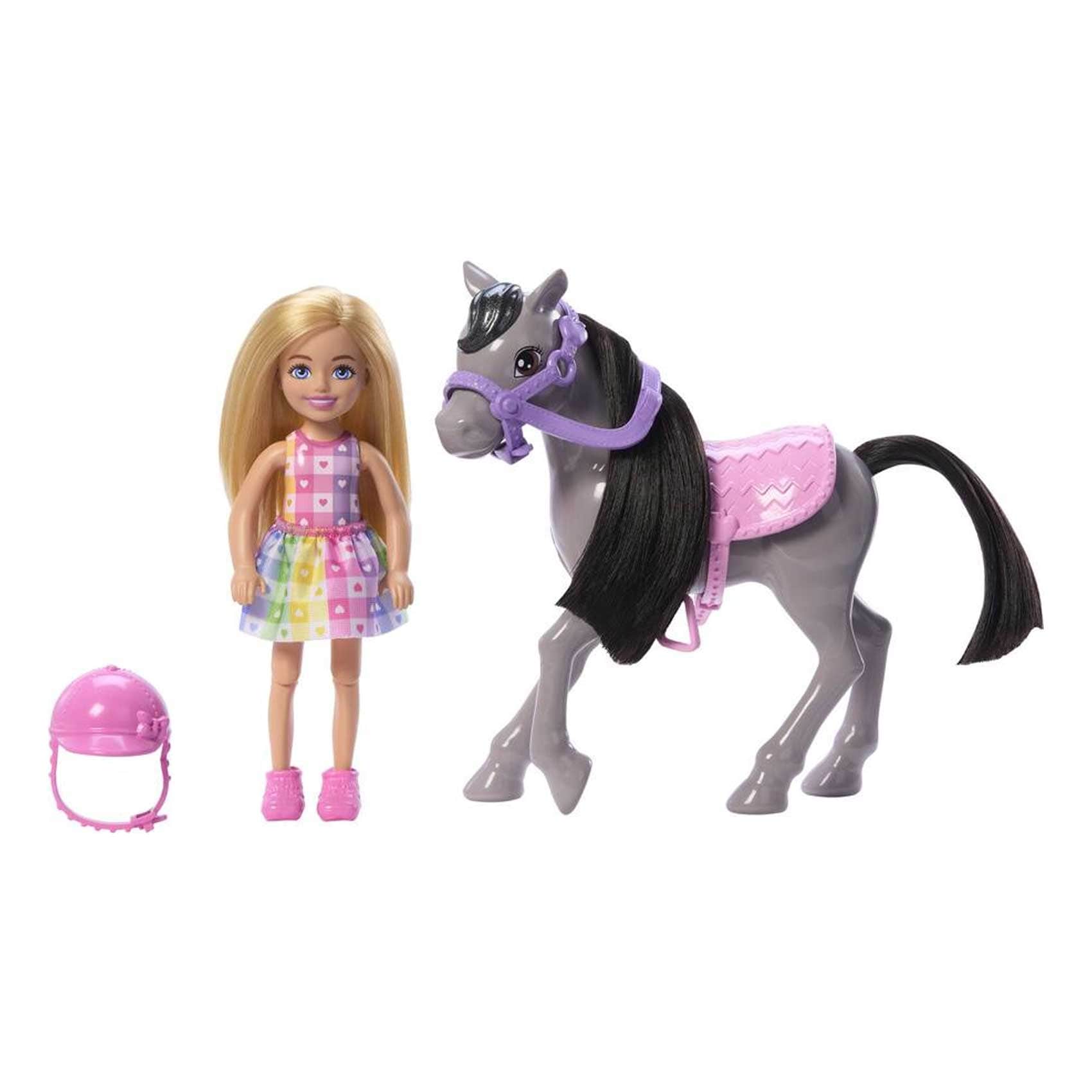 Barbie Club Chelsea Doll And Pony Toy Set product thumbnail 2