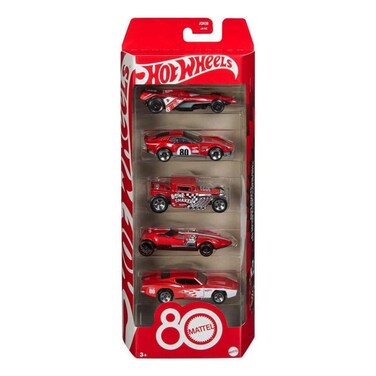 Hot Wheels Toy Cars of 1:64 Scale Toy Cars Set Of 5 Vehicles
