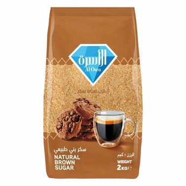الأسرة سكر بني 2 كغم 
