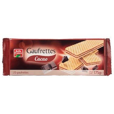B.FRANCE COCOA WAFERS 175G