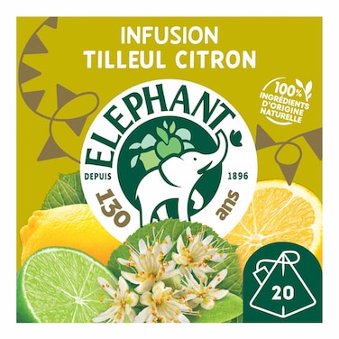 Elephant Linden Lemon Infusion 20 Bag