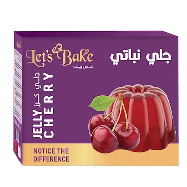 Let's Bake Vegan Jelly Cherry 85 Gram