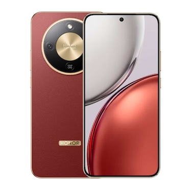 هونر X9d هاتف ذكي ثنائي الشريحة 5G سعة 12 جيجابايت رام وسعة تخزين 256 جيجابايت لون بني محمر
