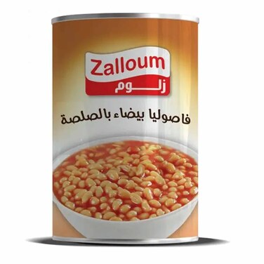 زلوم فاصوليا بيضاء معلبة 380 غرام