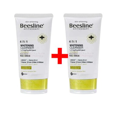 Beesline Brightening Facial Wash 4 In 1 150 Ml 2 Pieces
