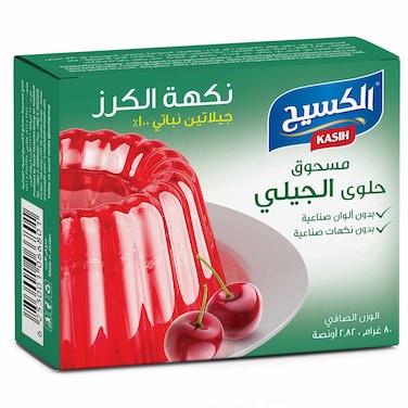 الكسيح جيلي نباتي بنكهة الكرز 80 غرام