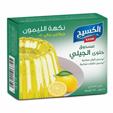 الكسيح جيلي نباتي بنكهة الليمون 80 غرام